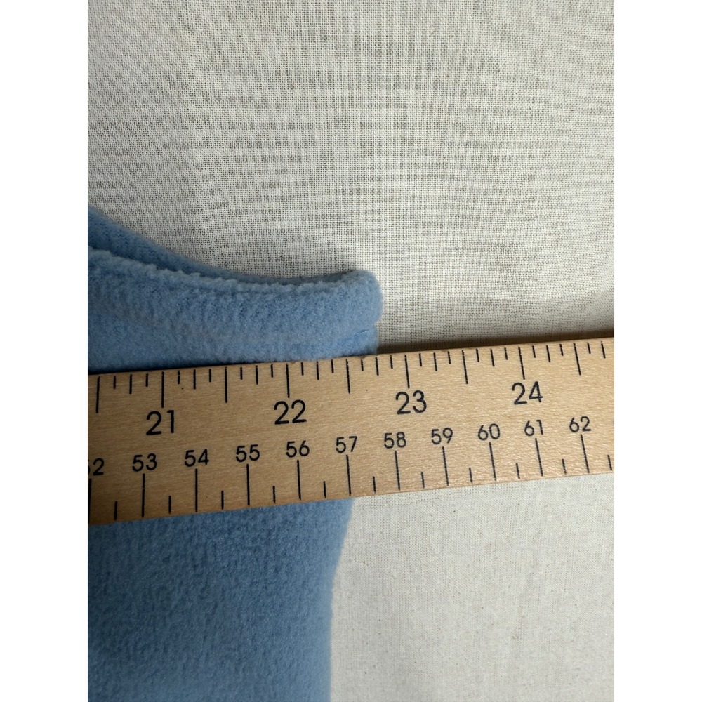 New Van Heusen Sleeveless Fleece Vest size XL Light Blue - Picture 8 of 9